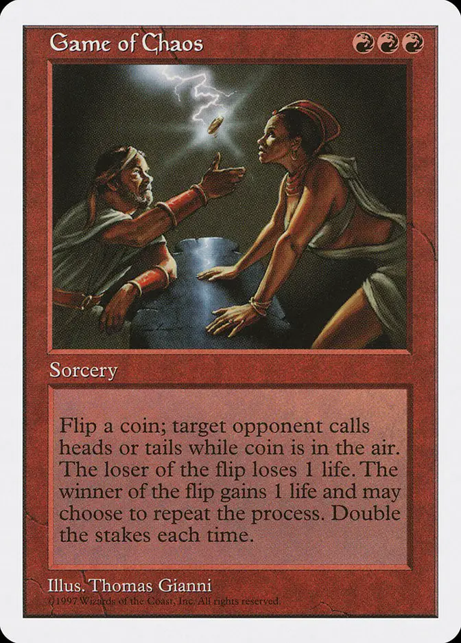 In the Eye of Chaos #A - MTG - Abyss Proxy Shop: Enhance