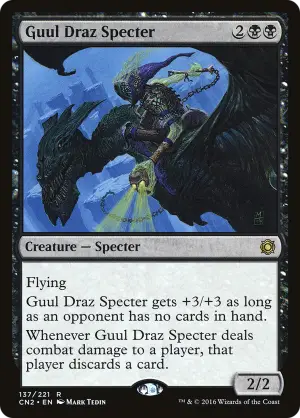Guul Draz Specter Creature Specter Conspiracy Take The Crown Mtg Assist