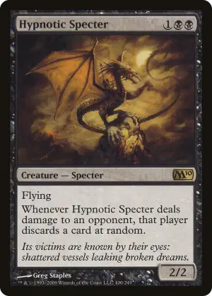 MTG Magic The Gathering Hypnotic Specter Revised Edition Playset of 4 Cards HP 