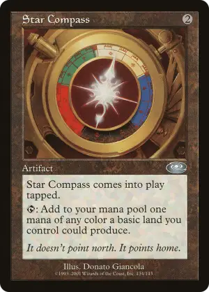Star Compass FOIL Iconic Masters NM Artifact Common MAGIC MTG CARD ABUGames