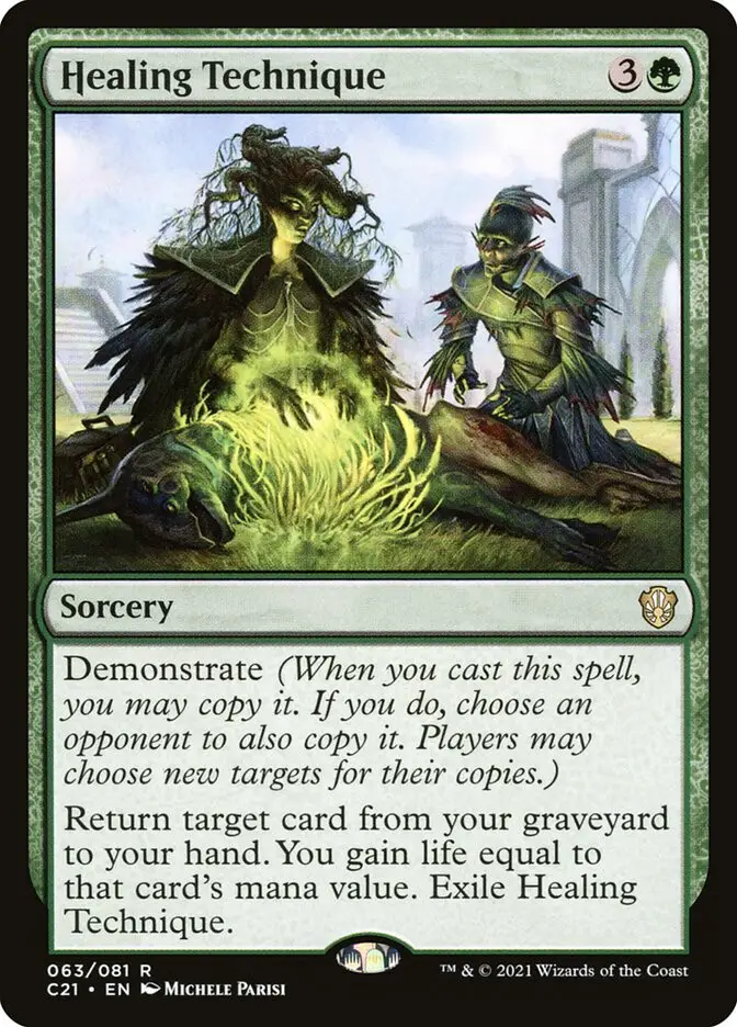 Healing Technique • Sorcery 2021) MTG Assist