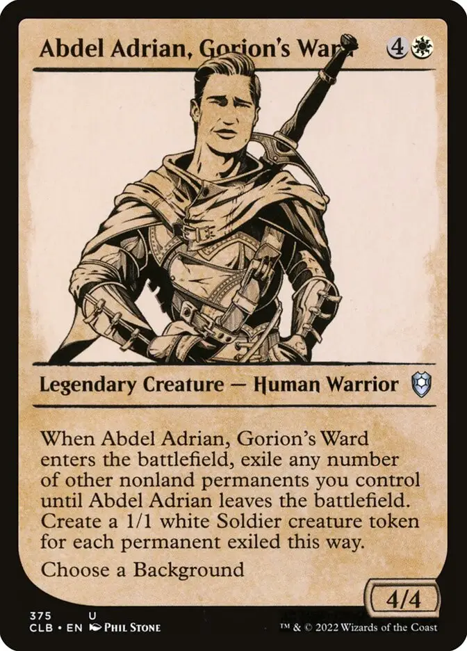 Mage's Attendant · Commander Legends: Battle for Baldur's Gate