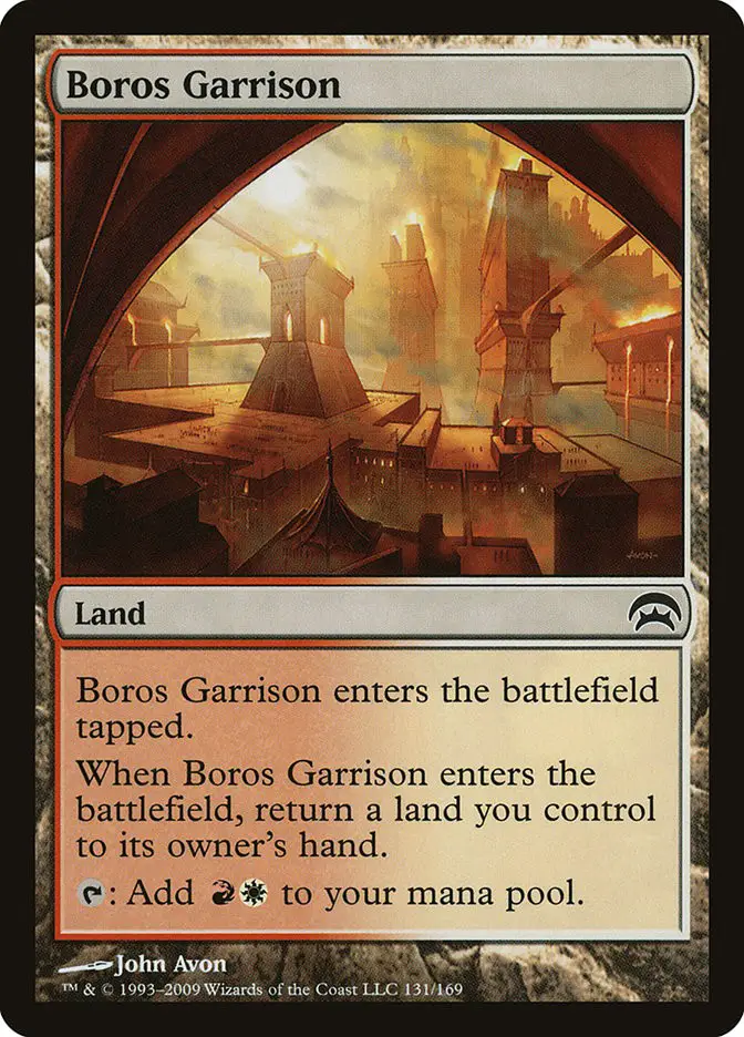 Boros Garrison • Land (Planechase) MTG Assist