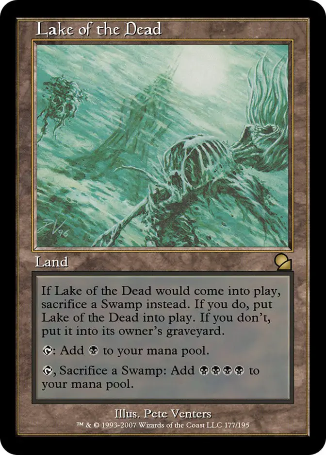 Lake of the Dead • Land (Masters Edition) - MTG Assist
