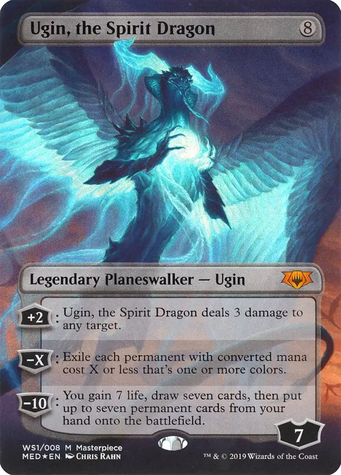 UGIN, THE SPIRIT DRAGON - HQ Proxy Holo Sticker