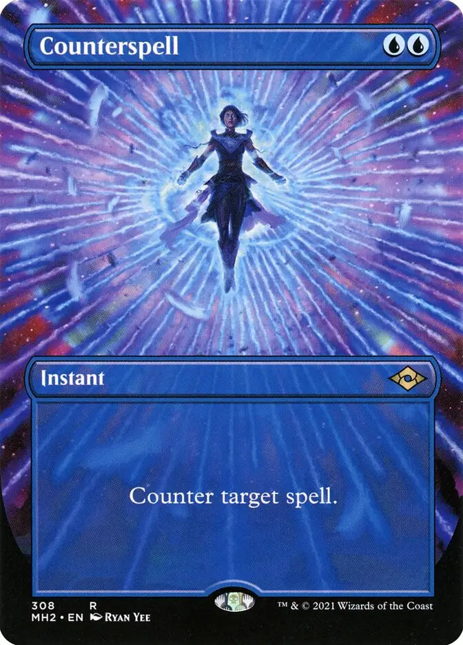 Yahoo!オークション - [Beta Edition] MTG Counterspell 英語版 黒枠