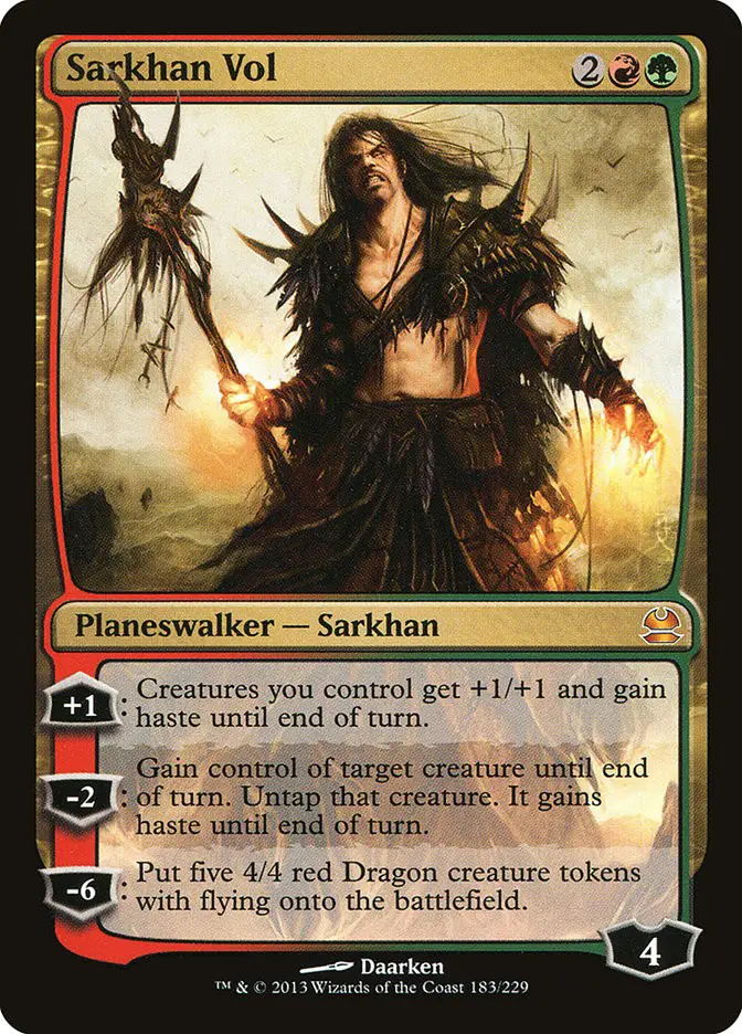 Sarkhan Vol • Legendary Planeswalker — Sarkhan (Modern Masters) - MTG Assist