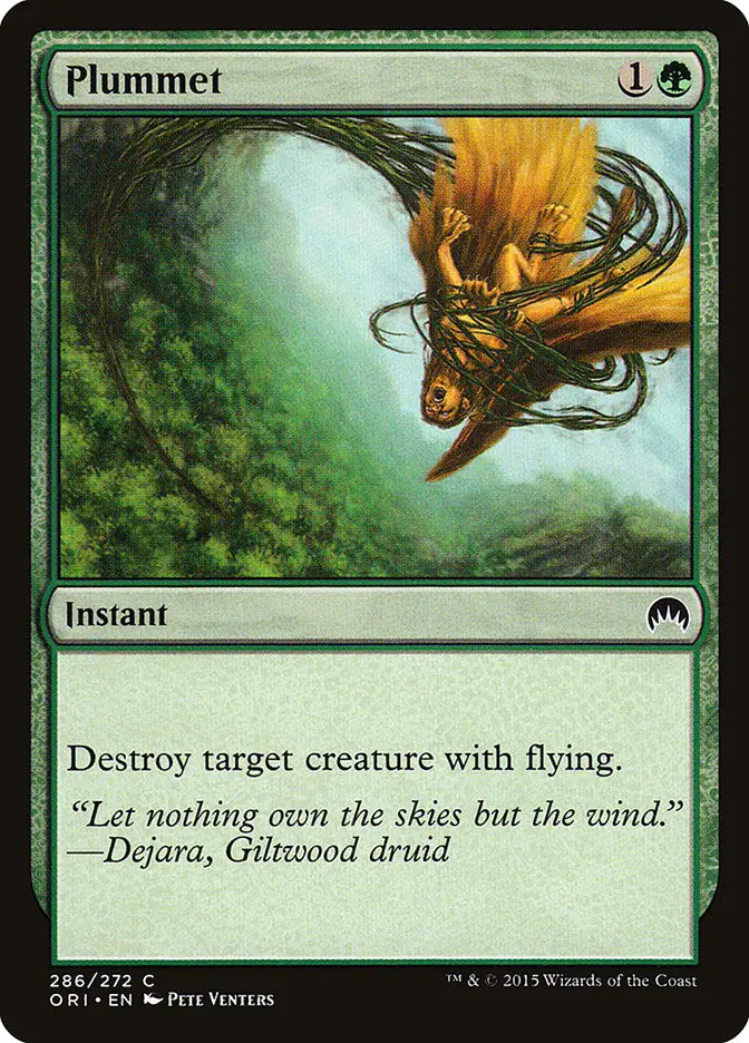Plummet sets and printings - MTG Assist