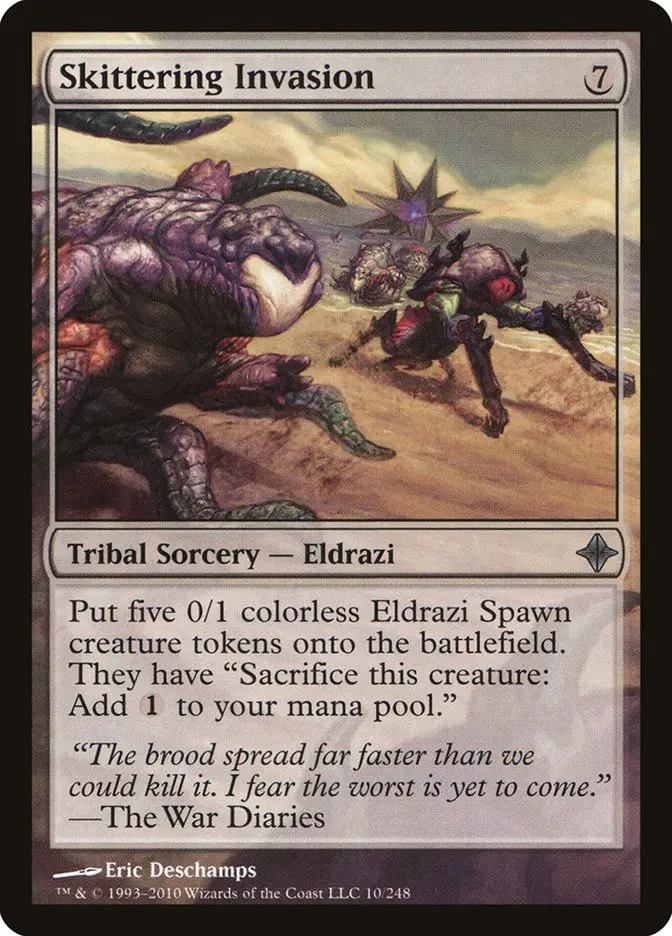 Skittering Invasion rulings - MTG Assist