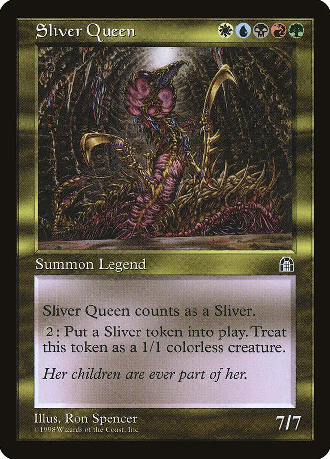 Sliver Queen • Legendary Creature — Sliver (Stronghold) - MTG Assist