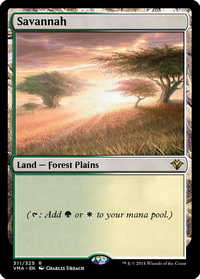 Savannah sets and printings - MTG Assist