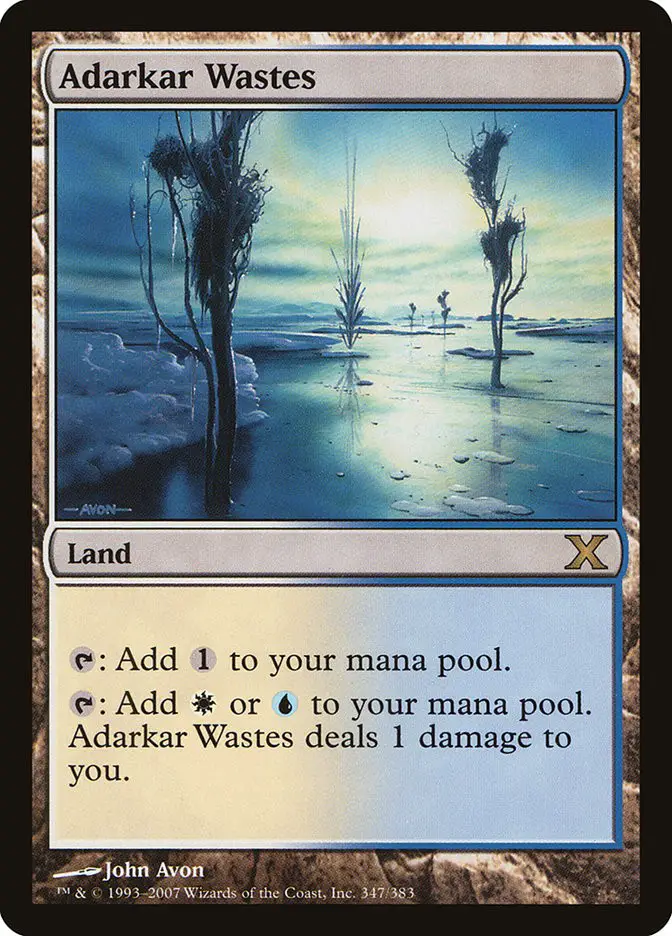 Adarkar Wastes (Tenth Edition)