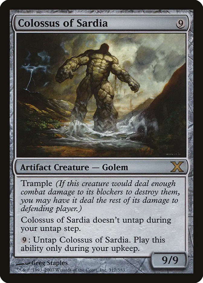 Colossus of Sardia (Tenth Edition)