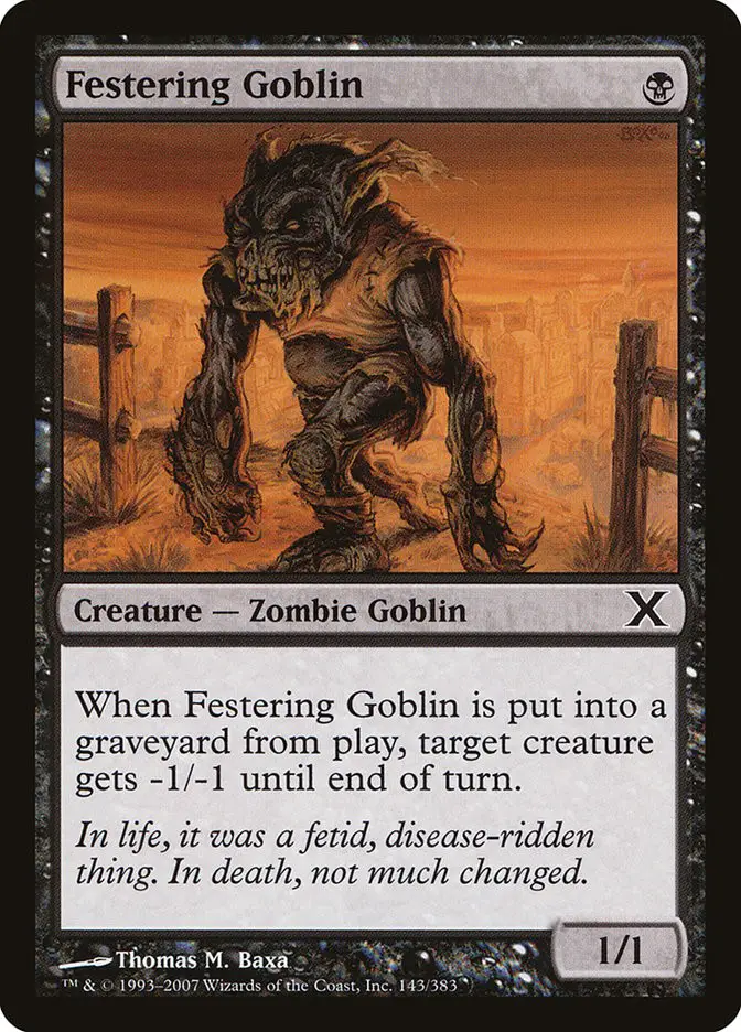 Festering Goblin (Tenth Edition)