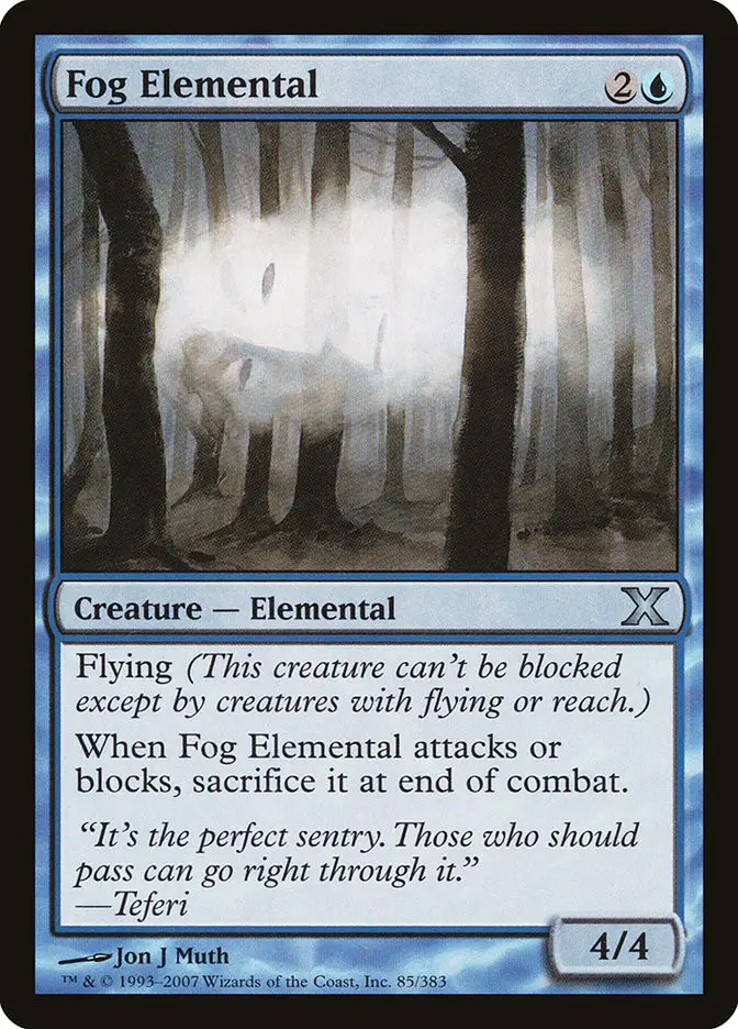 Fog Elemental (Tenth Edition)