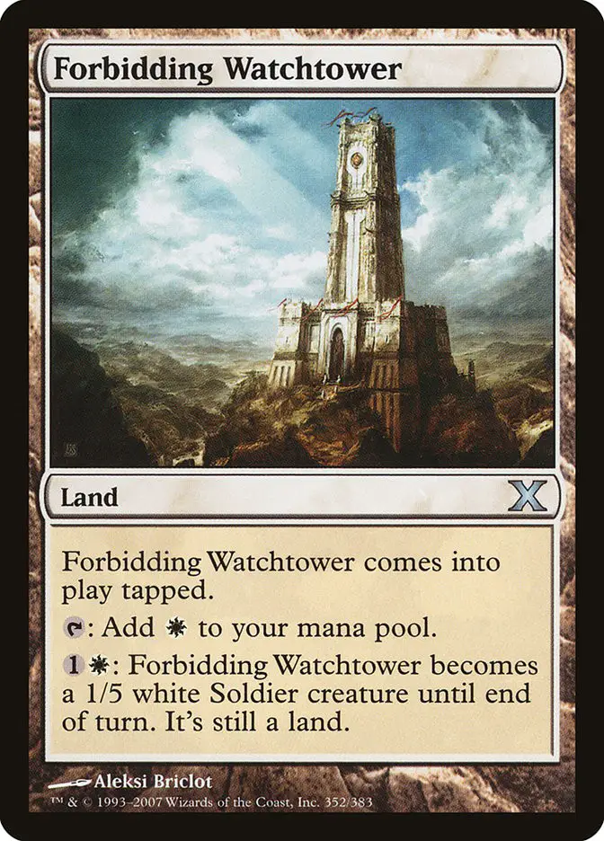 Forbidding Watchtower (Tenth Edition)