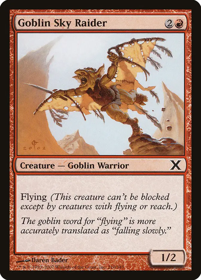 Goblin Sky Raider (Tenth Edition)