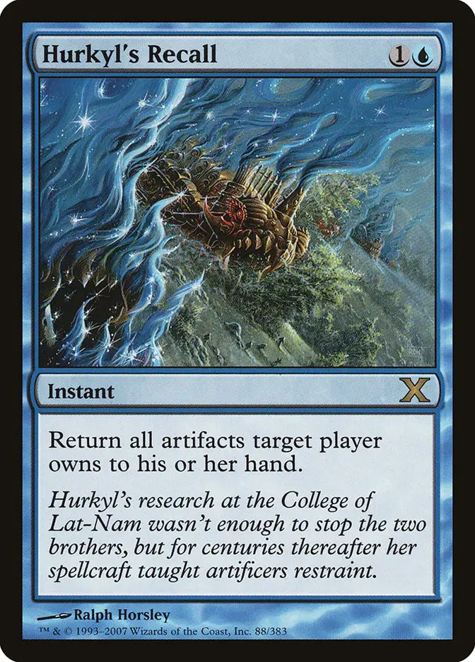 Hurkyl s Recall (Tenth Edition)