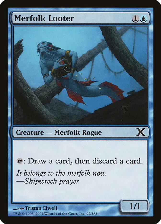 Merfolk Looter (Tenth Edition)