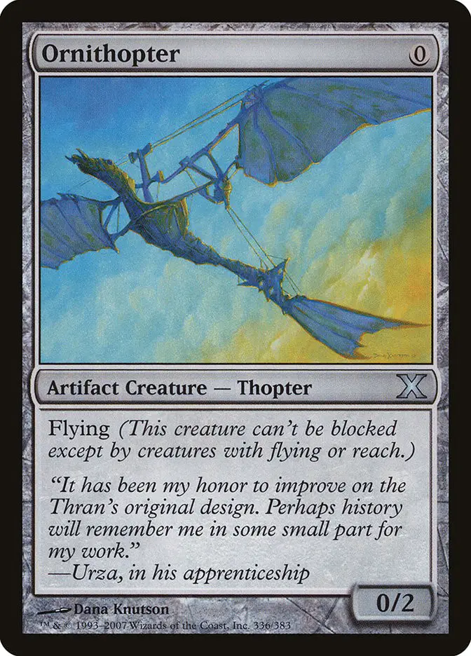 Ornithopter (Tenth Edition)