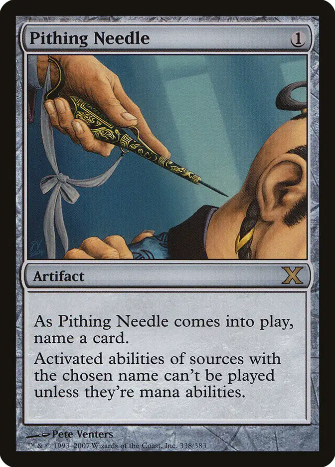 Pithing Needle (Tenth Edition)