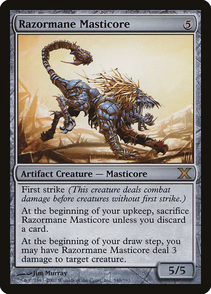 Razormane Masticore (Tenth Edition)