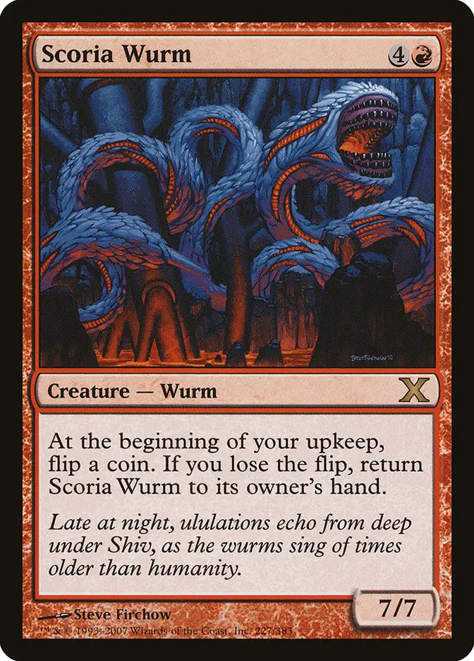Scoria Wurm (Tenth Edition)