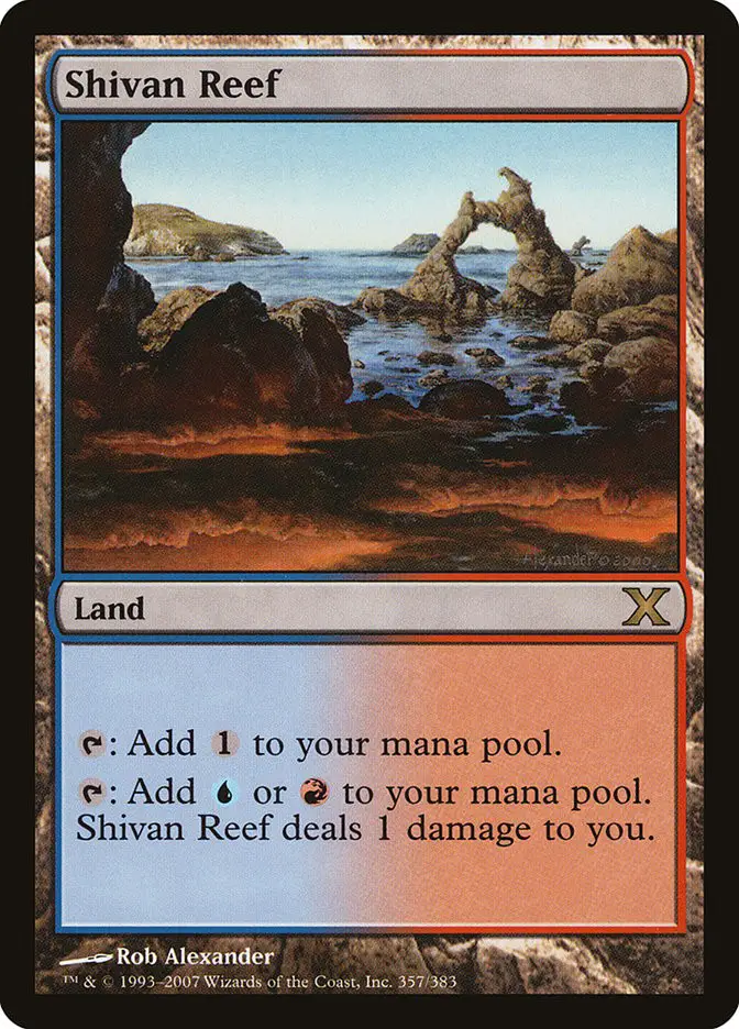 Shivan Reef (Tenth Edition)