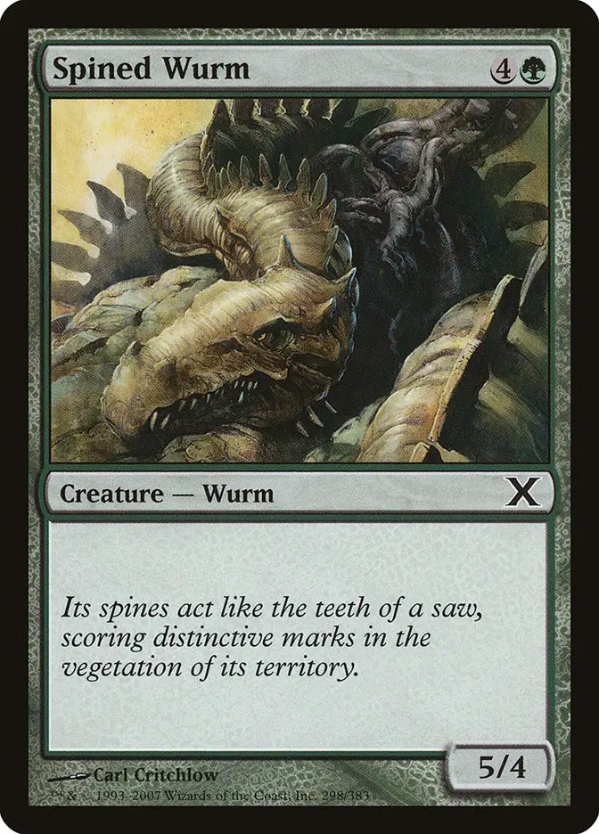 Spined Wurm (Tenth Edition)