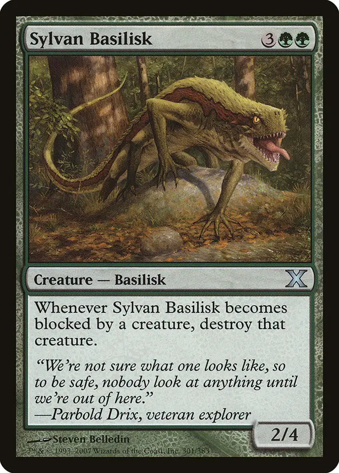 Sylvan Basilisk (Tenth Edition)