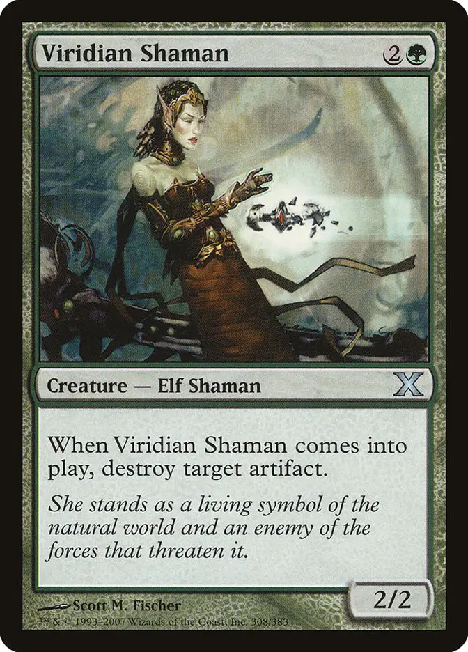 Viridian Shaman (Tenth Edition)