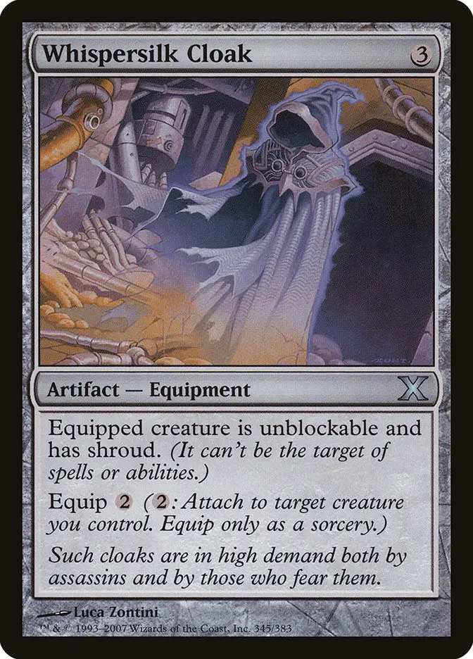 Whispersilk Cloak (Tenth Edition)