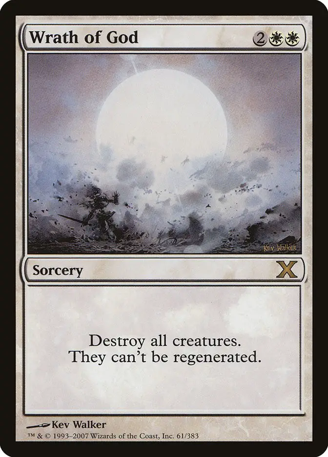 Wrath of God (Tenth Edition)
