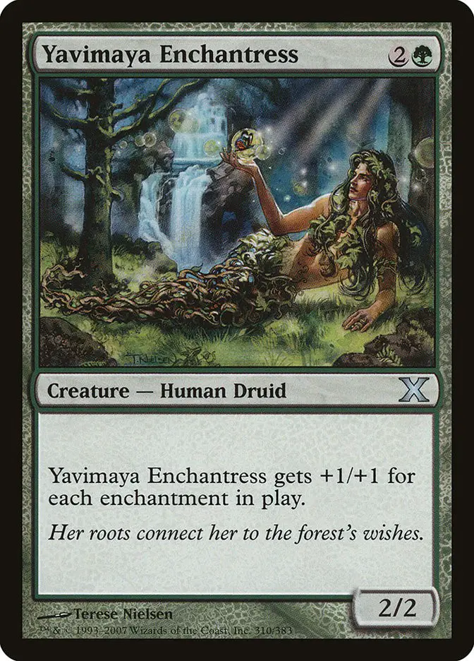 Yavimaya Enchantress (Tenth Edition)