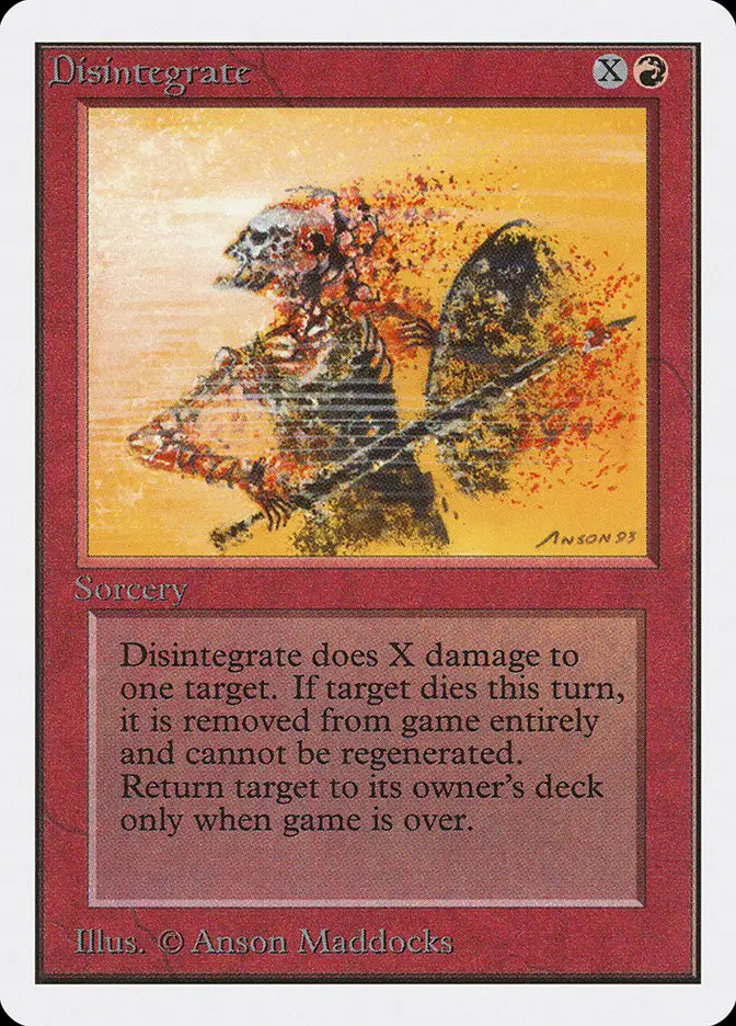 Disintegrate (Unlimited Edition)
