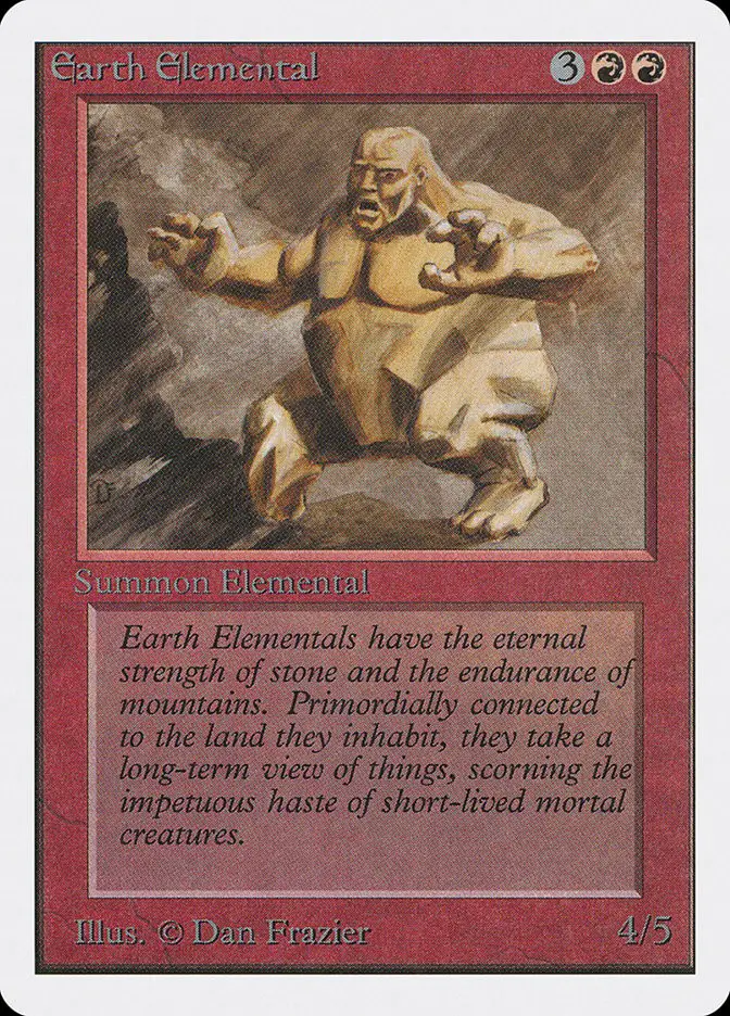 Earth Elemental (Unlimited Edition)