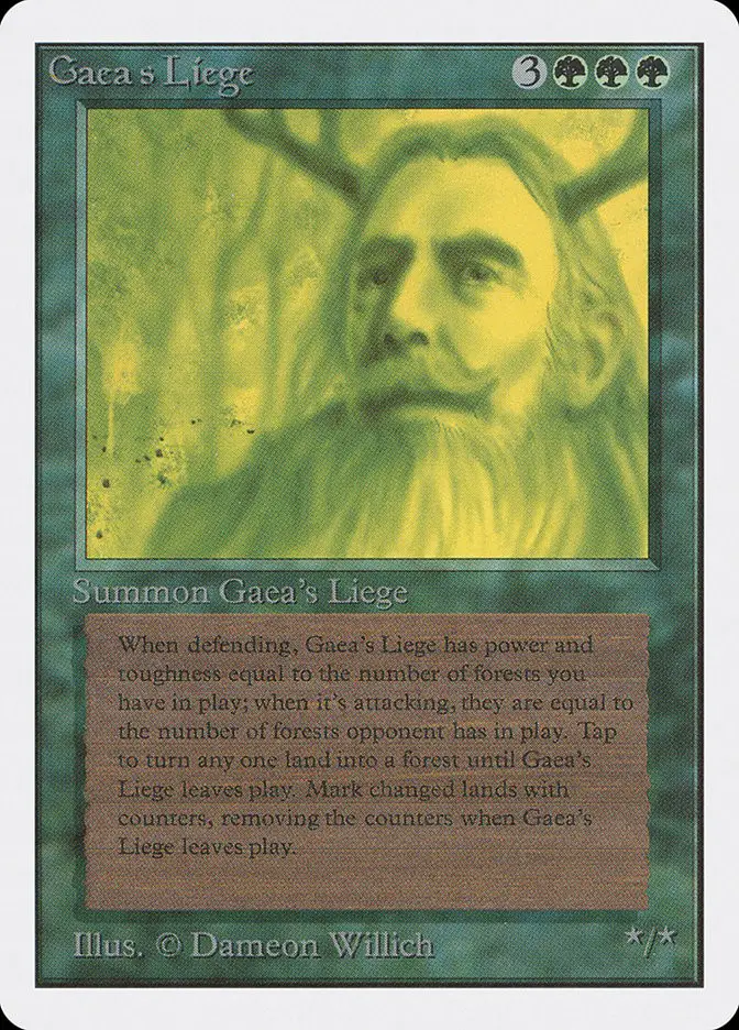 Gaea s Liege (Unlimited Edition)