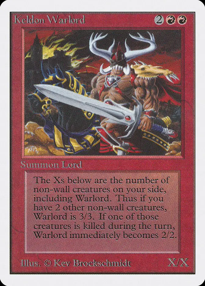 Keldon Warlord (Unlimited Edition)