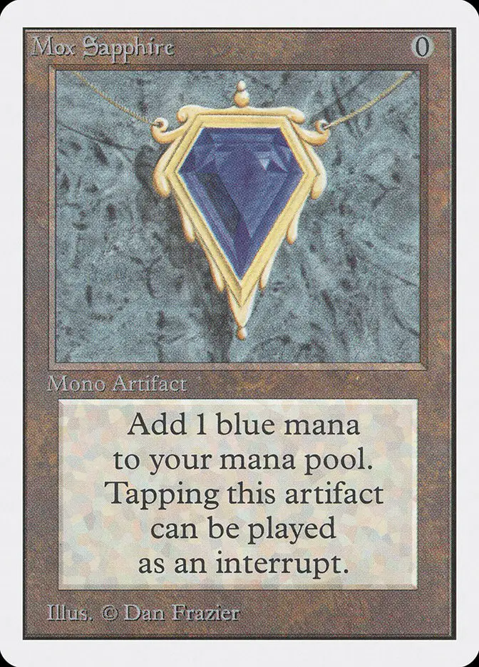 Mox Sapphire (Unlimited Edition)