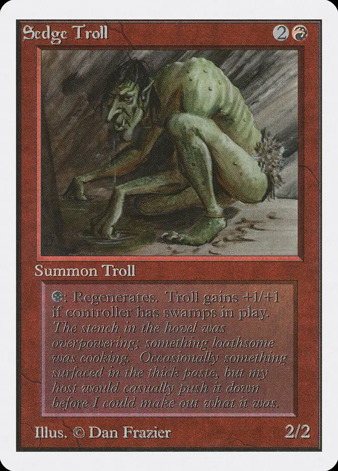 Sedge Troll (Unlimited Edition)