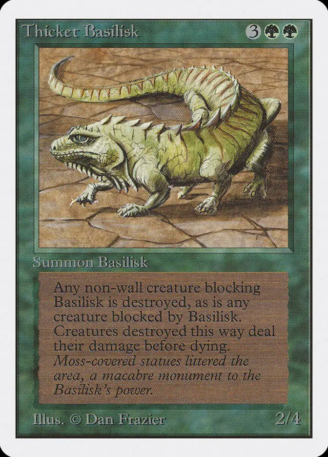 Thicket Basilisk (Unlimited Edition)