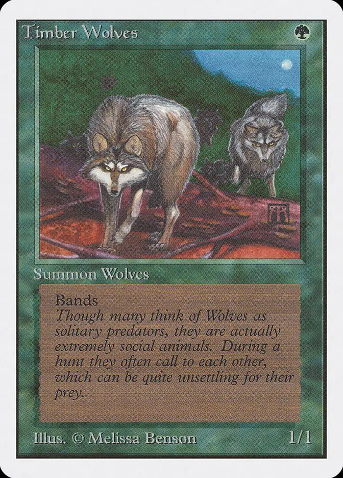 Timber Wolves (Unlimited Edition)