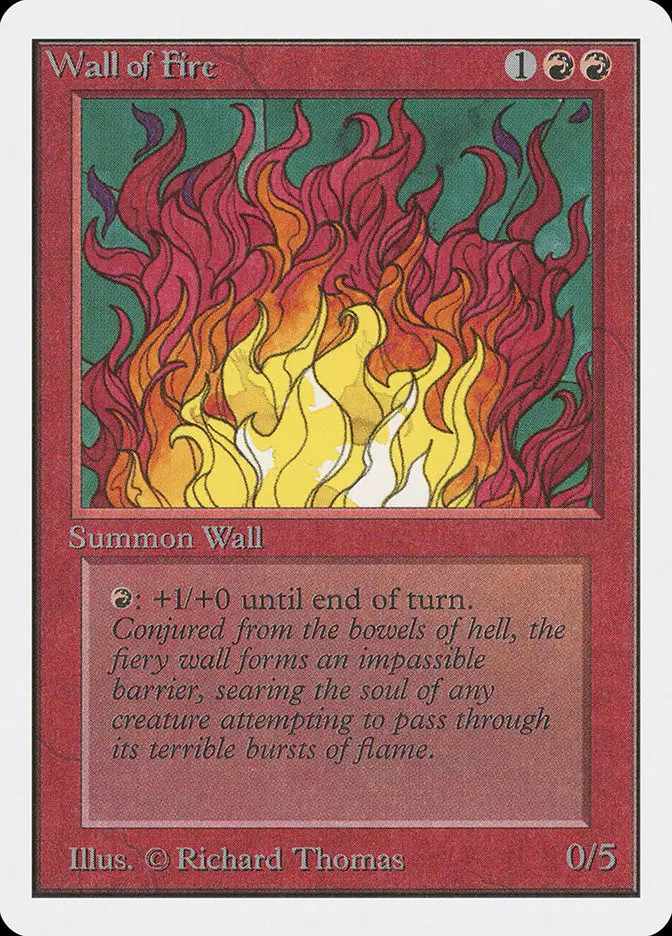 Wall of Fire (Unlimited Edition)