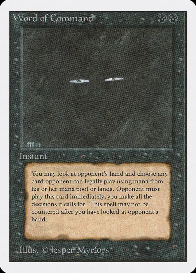Word of Command (Unlimited Edition)