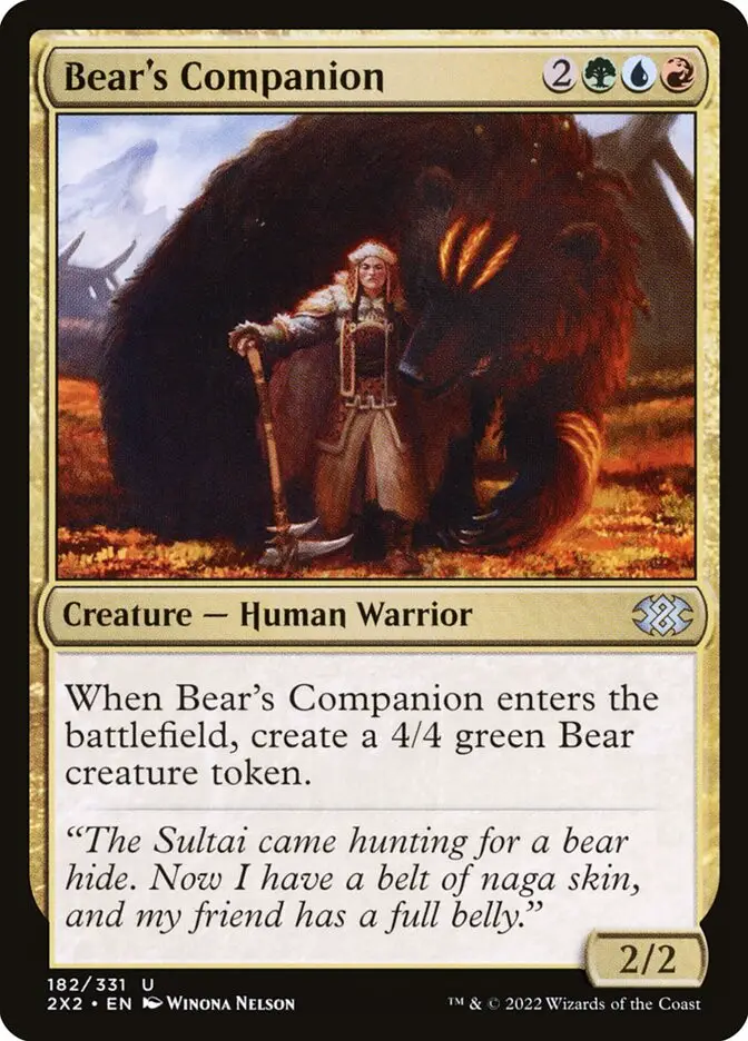 Bear s Companion (Double Masters 2022)