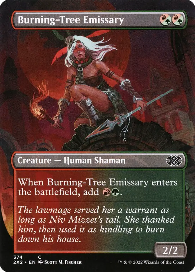 Burning Tree Emissary (Double Masters 2022)