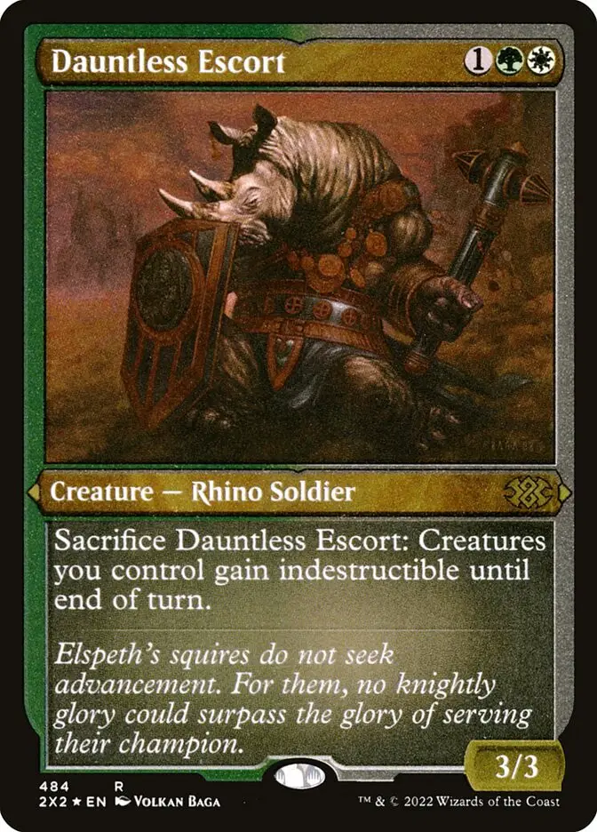 Dauntless Escort (Double Masters 2022)