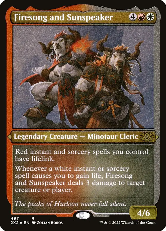 Firesong and Sunspeaker (Double Masters 2022)