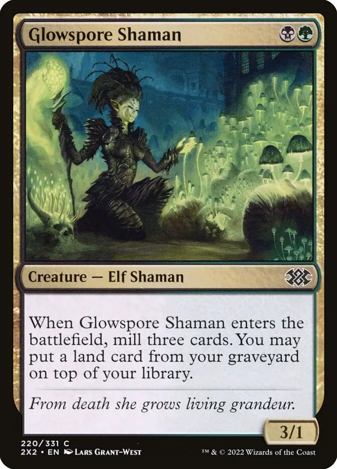 Glowspore Shaman (Double Masters 2022)