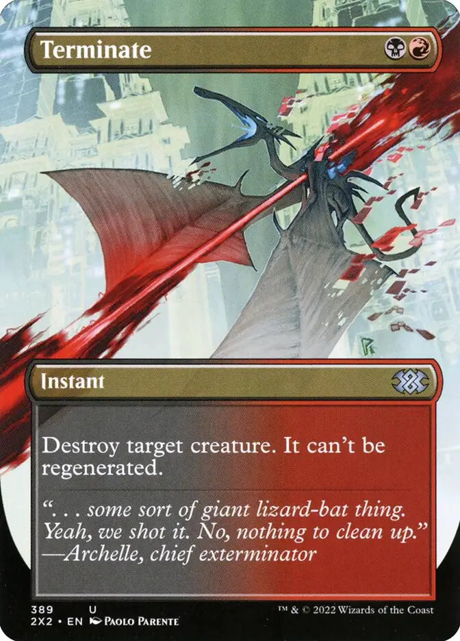 Terminate (Double Masters 2022)